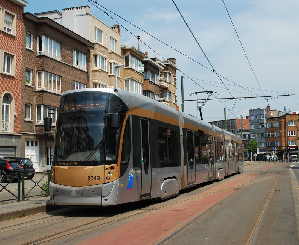 Bombardier dodal v letech 2005-15 do Bruselu 220 tramvají Flexity Outlook. (foto: Libor Hinčica)