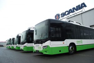 Předání 6 autobusů Scania pro ČSAD Havířov a Karviná