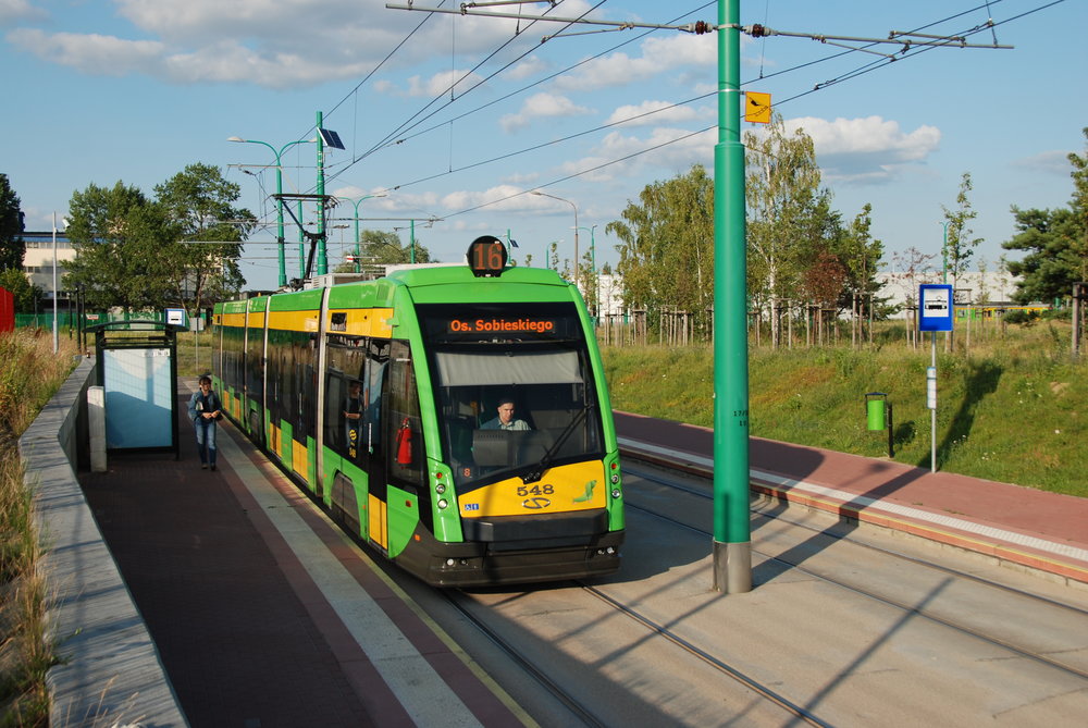 Tramina v rámci Polska zamířila prozatím jen do Poznaně (na snímku) a do Olsztynu. (foto: Libor Hinčica)