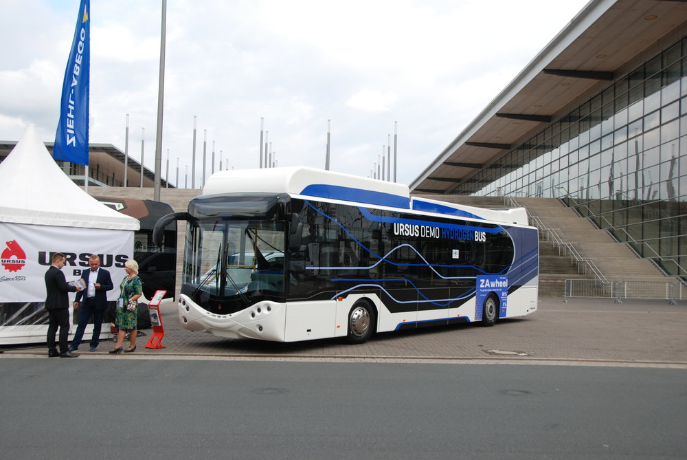 Ursus se představil také na loňském veletrhu IAA v Hannoveru, kde se ukázal se svým vodíkovým autobusem. (foto: Libor Hinčica)