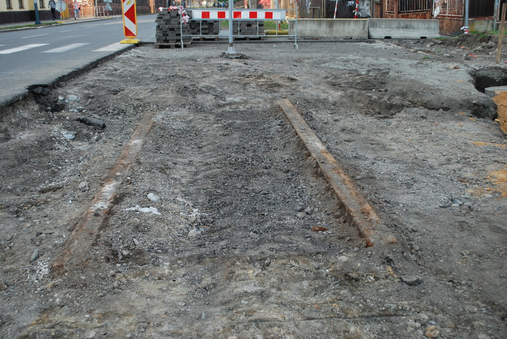 Osobní tramvaje jezdily po trati naposledy v roce 1969, ty nákladní ještě o rok dále. (foto: Libor Hinčica)