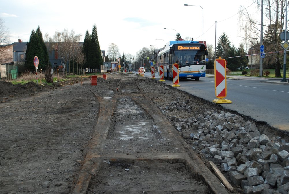 Část bývalé výhybny U hřiště v Ostravě-Svinově. (foto: Libor Hinčica)