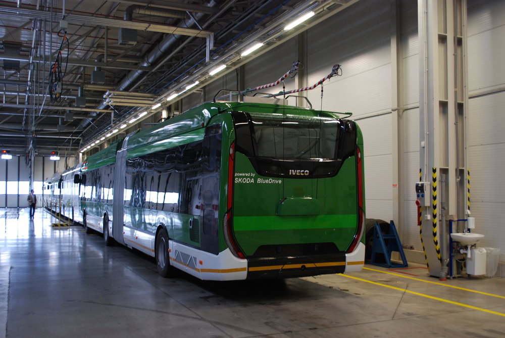 Pouze staticky byl bohužel k vidění vůz Škoda 35 Tr. (foto: Libor Hinčica)