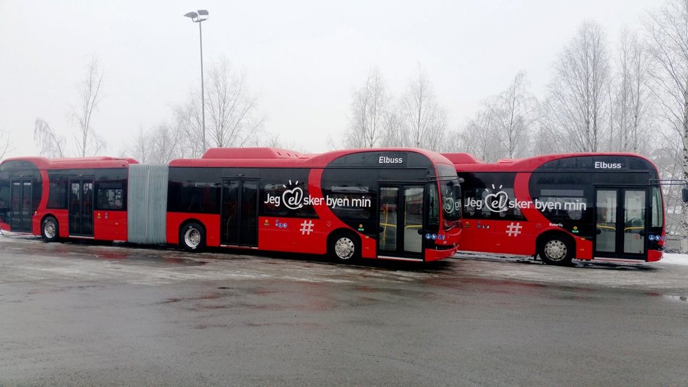 V Oslu jsou prozatím provozovány dva elektrobusy BYD. (foto: BYD)