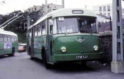 Typ ELR měl v Toulonu pouze jediného zástupce, který se po skončení tamního provozu stěhoval do Saint-Étienne, kde působil od 8. května 1974. (foto: Jean-Paul Fournier)