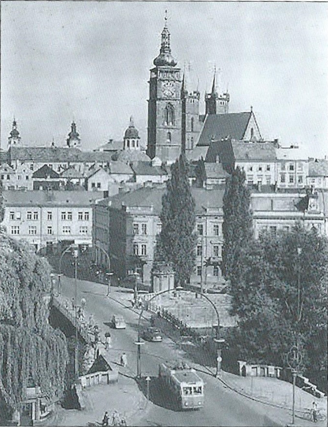 Na snímku z roku 1953 vidíme Vetru v Hradci Králové. (foto: sbírka Ph. Valla)
