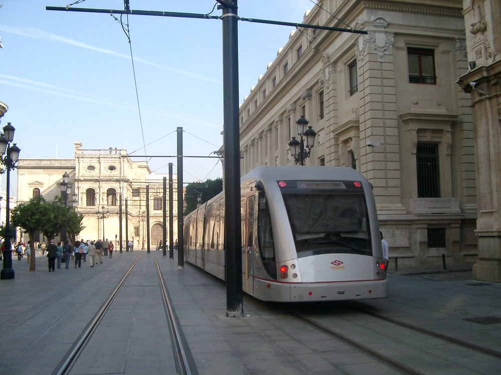  Tramvaj Urbos 2 v říjnu 2007. (foto: Miguel Cano López-Luzzatti) 