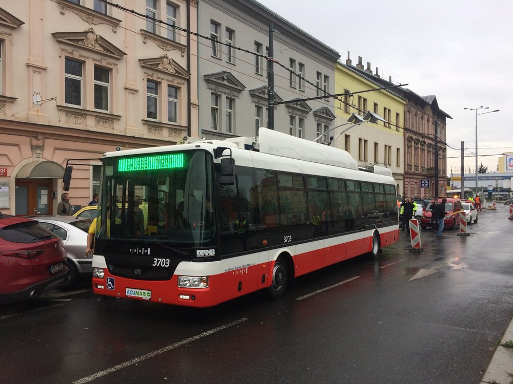 Snímek z prvního natrolejování dne 10. 10. 2017. (foto: Libor Hinčica)