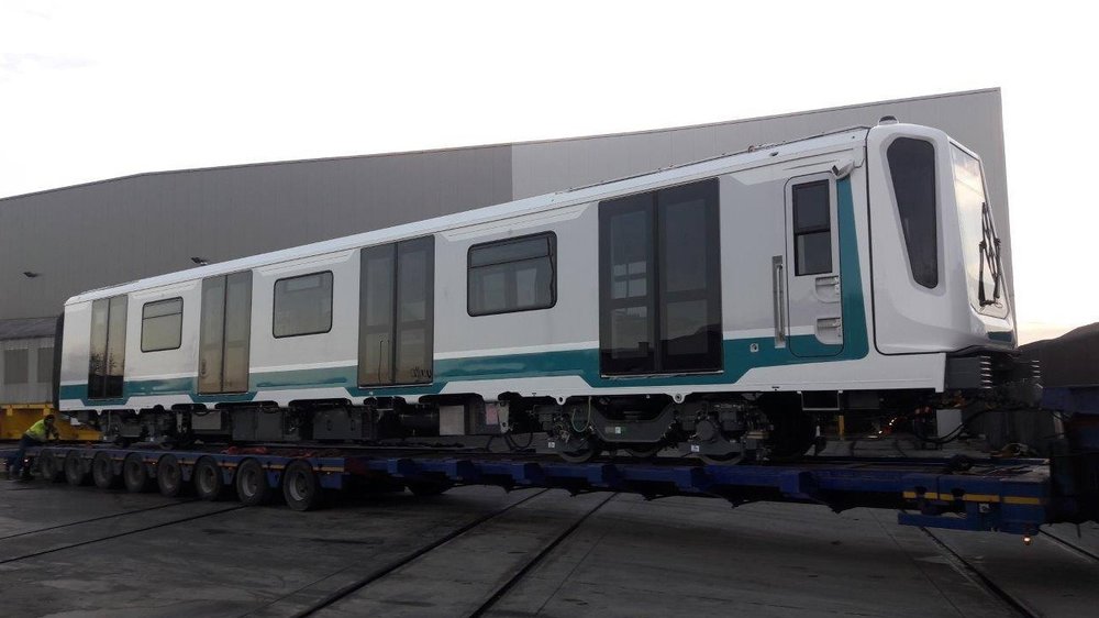 První jednotka Siemens Inspiro pro Sofii se v listopadu 2017 vydala na zkušební okruh Siemensu do Německa. (foto: Siemens)