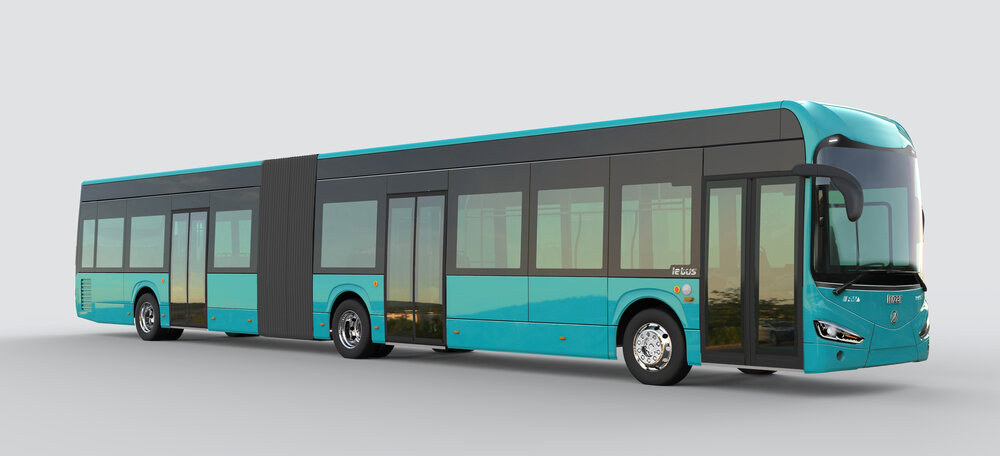 Irizar ie bus v navrhovaném řešení pro Frankfurt. (zdroj: Irizar)