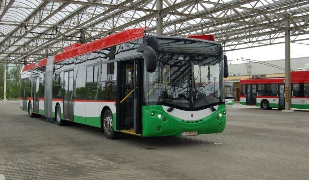 Nový trolejbus Ursus City Smile 18T ve vozovně v Lublinu. (foto: ZTM Lublin)