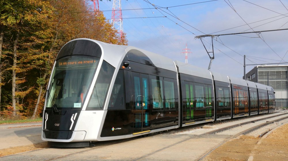 Tramvaj CAF Urbos 3 v Lucemburku. (foto: CAF)