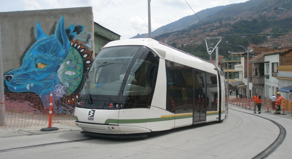 Tramvaj typu STE5 na zkouškách. (foto: Alstom)