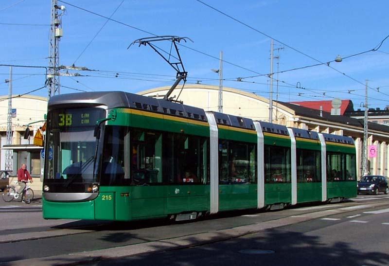 Tramvaje Variobahn vyrábí od doby převzetí Adtranzu Bombardierem Stadler. V podmínkách o převzetí společnosti Adtranz existovala jediná výjimka - kontrakt pro Helsinky. Ten se brzy ukázal pro výrobce jako nezvladatelný. (zdroj: Wikipedia.org)