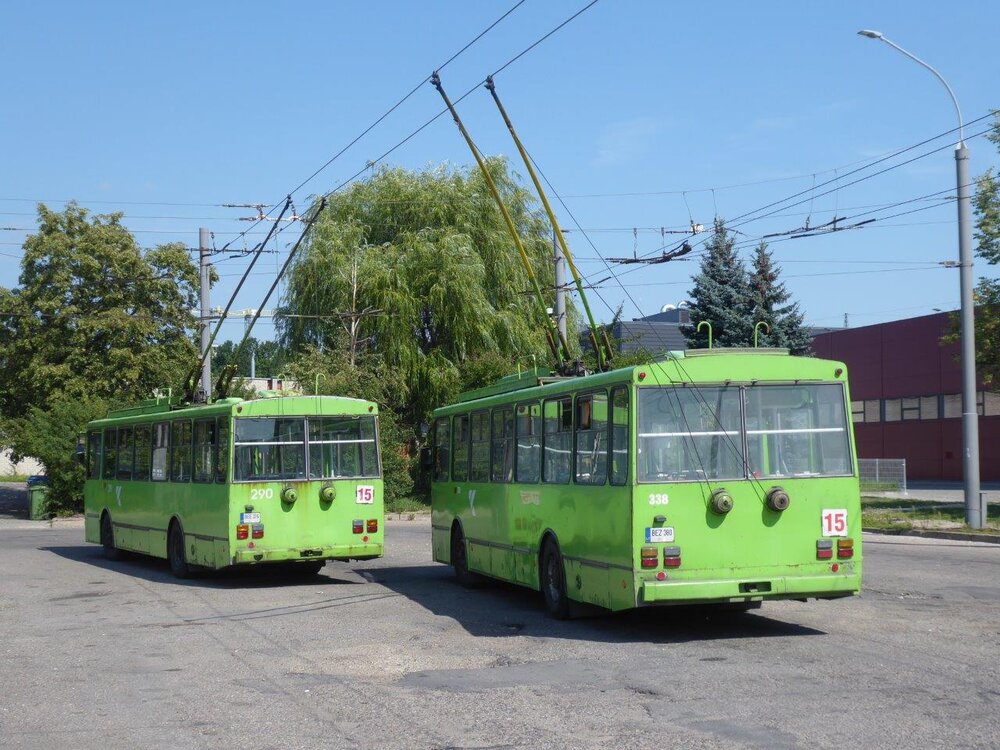 Čtrnáctky jsou již minulostí. Formálně zůstalo nadále ve stavu ještě 8 trolejbusů jako rezerva (včetně jednoho vozidla autoškoly). (foto: Gunter Mackinger)