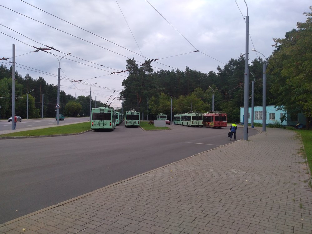 Konečná Ljubuž na východě města.