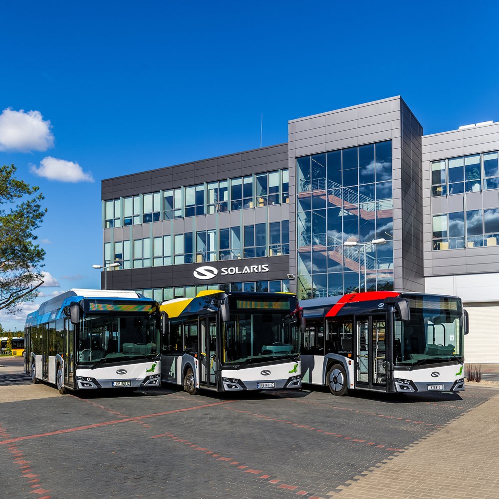 Autobusy Solaris Urbino ve výrobním závodě. (foto: Solaris Bus & Coach)