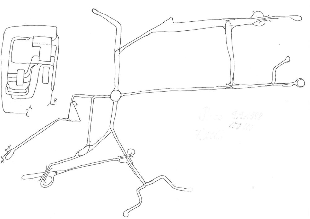 Detailní podoba sítě v červenci 2014. (autor: Zdeněk Sýkora)