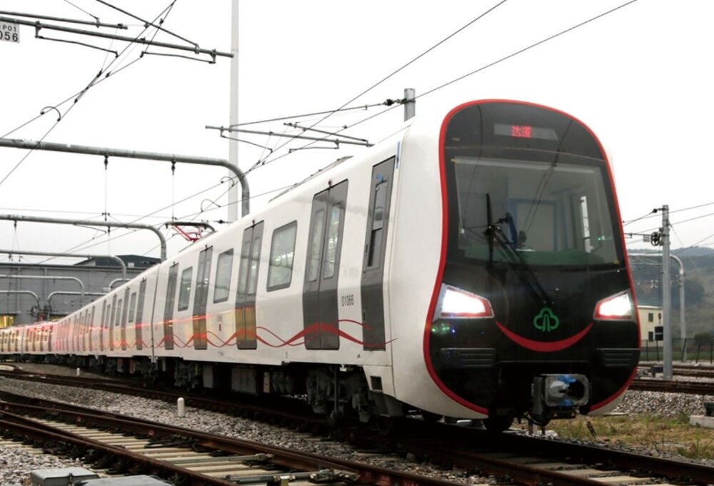Souprava metra vyráběná čínským výrobcem. Podoba vlaků pro charkovské metro nebyla zveřejněna. (foto: CRRC Tangshan Co., Ltd.)