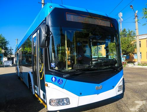 Nový trolejbus. (zdroj: fergana.agency)