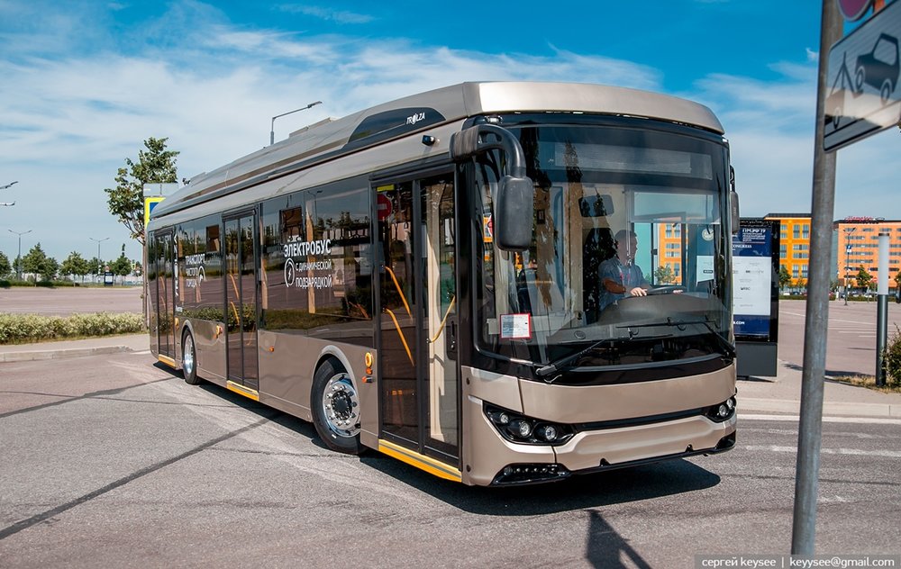 Nejnovější verze Megapolisu se letos představila v Petrohradu v rámci červnového konání dopravního fóra SmartTRANSPORT-2019. (foto: Sergej Keysee/Trolza)