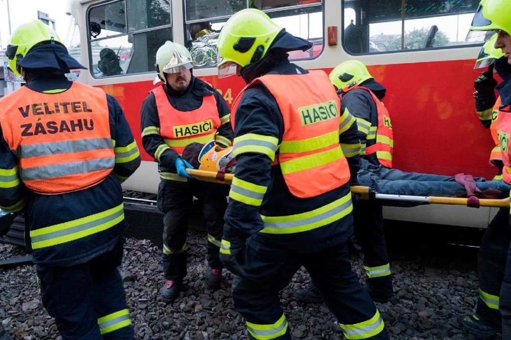 Figurína zachráněna. (foto: ČVUT)
