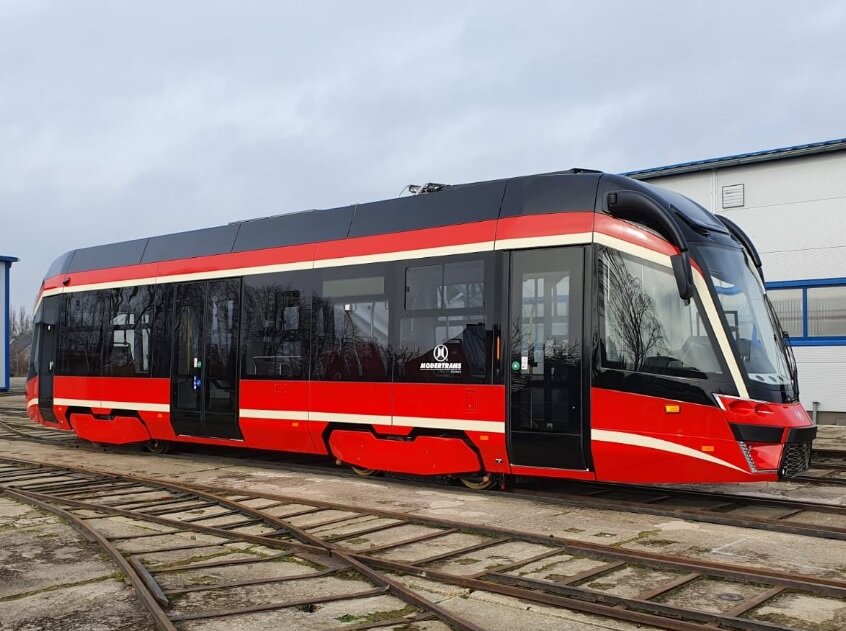 Ještě jeden celkový pohled na vůz. (foto: Tramwaje Śląskie)