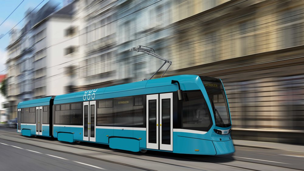 První tramvaje Stadler Tango NF2 Ostrava by měly do Ostravy dorazit v letošním roce. (zdroj: Stadler) 