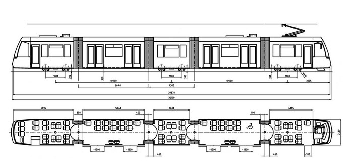 Šestidveřová verze modelu C-05. (zdroj: TRAM FOR ENVI s.r.o.)