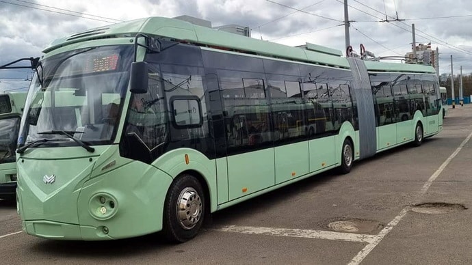 Nový trolejbus. (foto: Minsktrans)