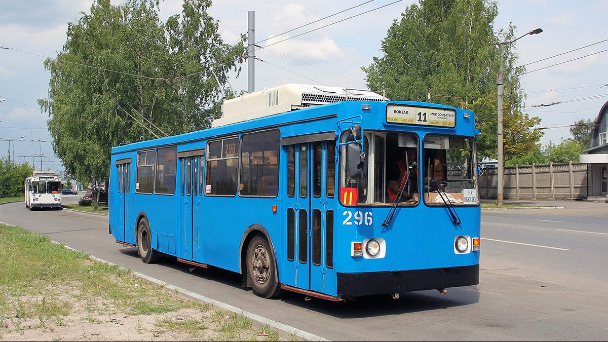V hlavním městě republiky Marijsko jezdí nyní 115 trolejbusů z celkových 145. 32 vozů jsou nedávno dodané ojetiny z Moskvy. (foto: Maksim Danilov)
