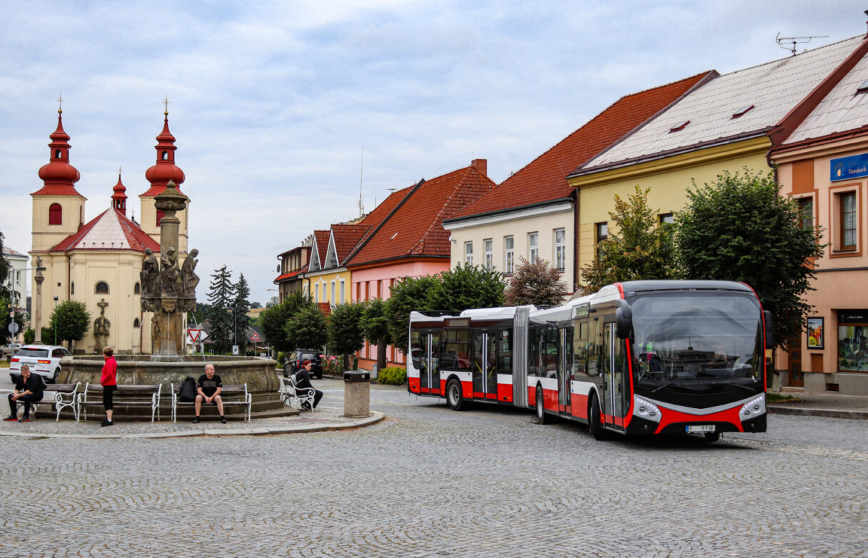 Praha si pronajala autobus SOR NS 18