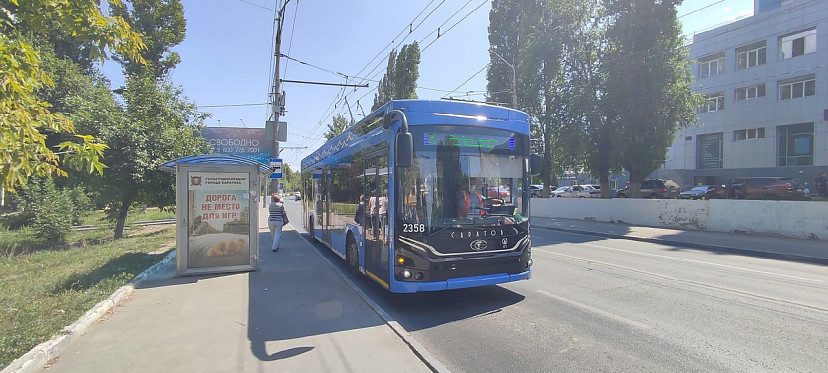 Trolejbus v Saratově. (foto: Region 64)