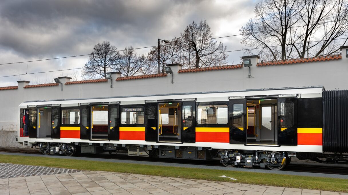 Škoda představila první jednotku varšavského metra