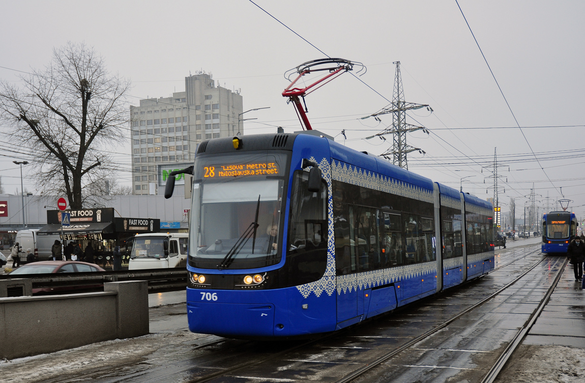PESA dokončila dodávku 10 tramvají do Kyjeva