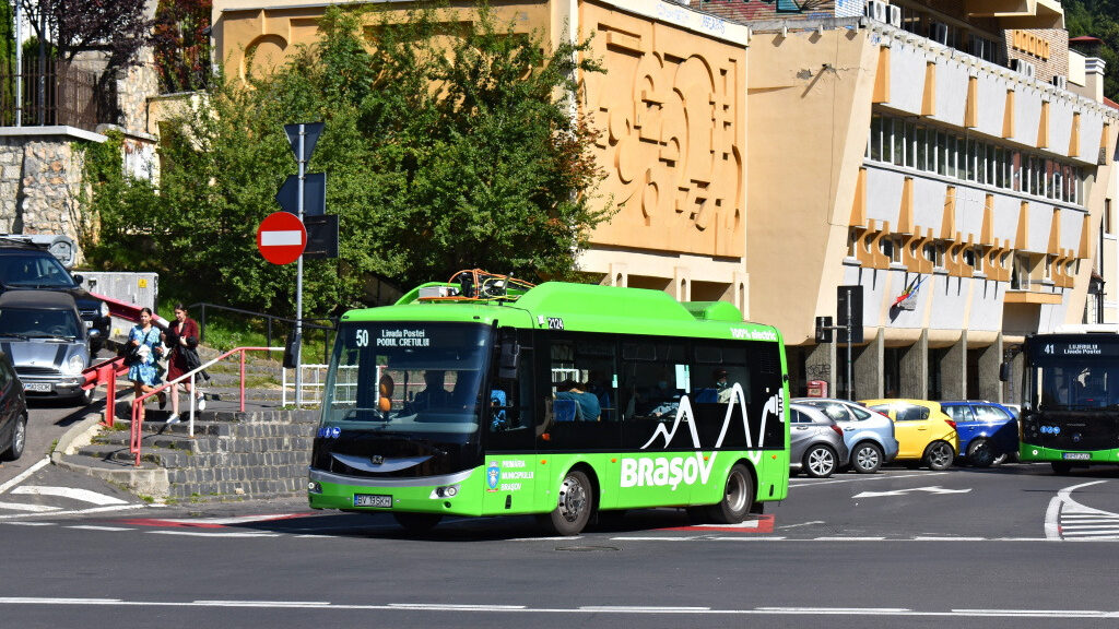 Největší dodávku vozidel typu SOR EBN 8 odebral rumunský Brašov v loňském roce. Celkem zařadil deset elektrobusů. (foto: Karel Šimána)