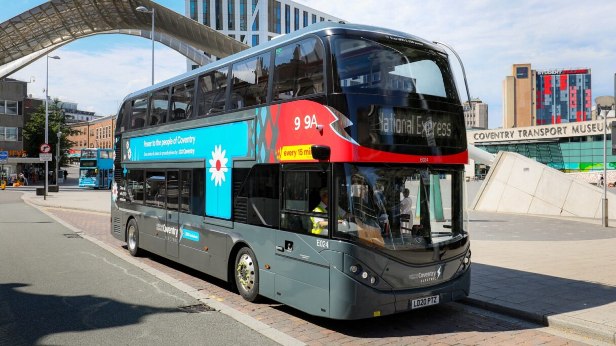 130 patrových elektrobusů pro anglické Coventry