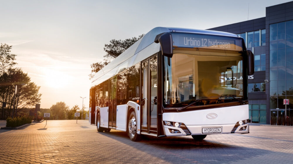 Vodíkové autobusy nabízí v Evropě například polský Solaris. (ilustrační fotografie; foto: Solaris Bus & Coach)