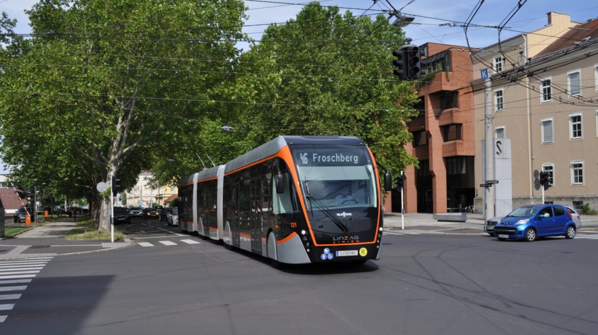 Rakouský Sankt Pölten přemýšlí o trolejbusech