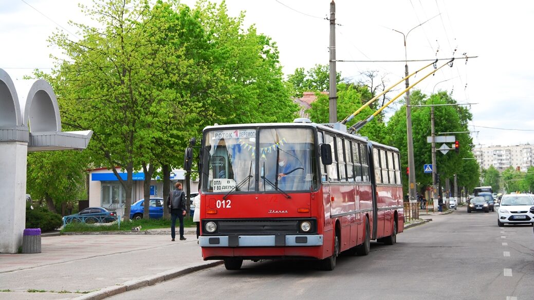 Ikarus 280.94 v Bile Cerkvi v květnu 2021. (foto: Aleksandr Tarasov)