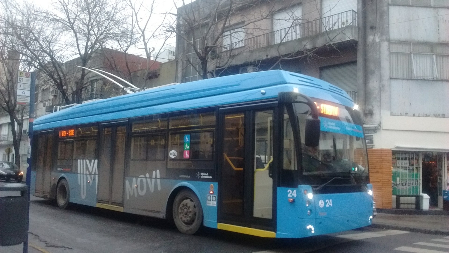 Trolejbus Trolza na snímku z roku 2017. (foto: BugWarp/Wikipedia.org)