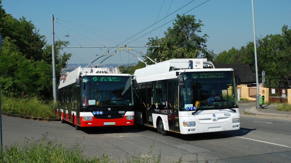 Praha schválila další čtyři trolejbusové tratě a jednu tramvajovou