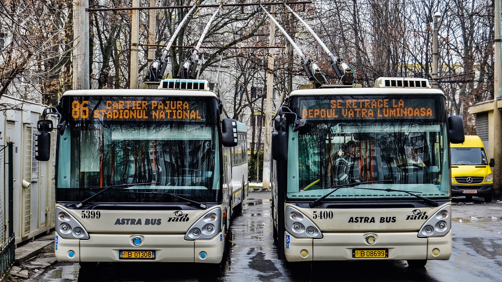 Trolejbusy v Bukurešti. (foto: Mobilitate.eu)