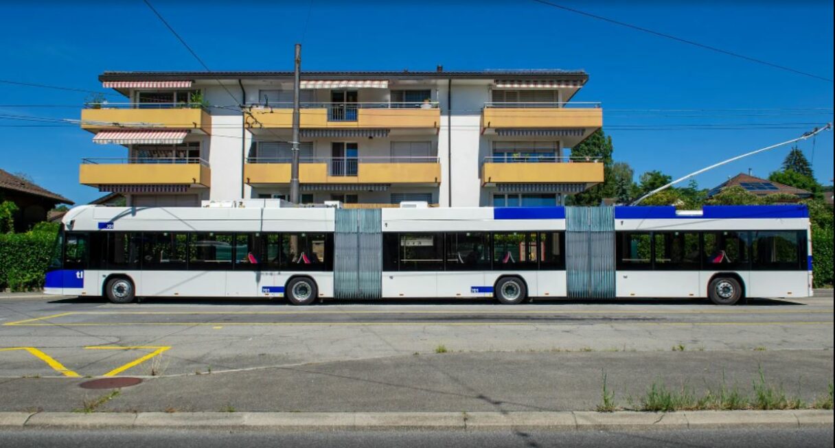 V Lausanne začala realizace sítě trolejbusových BRT koridorů