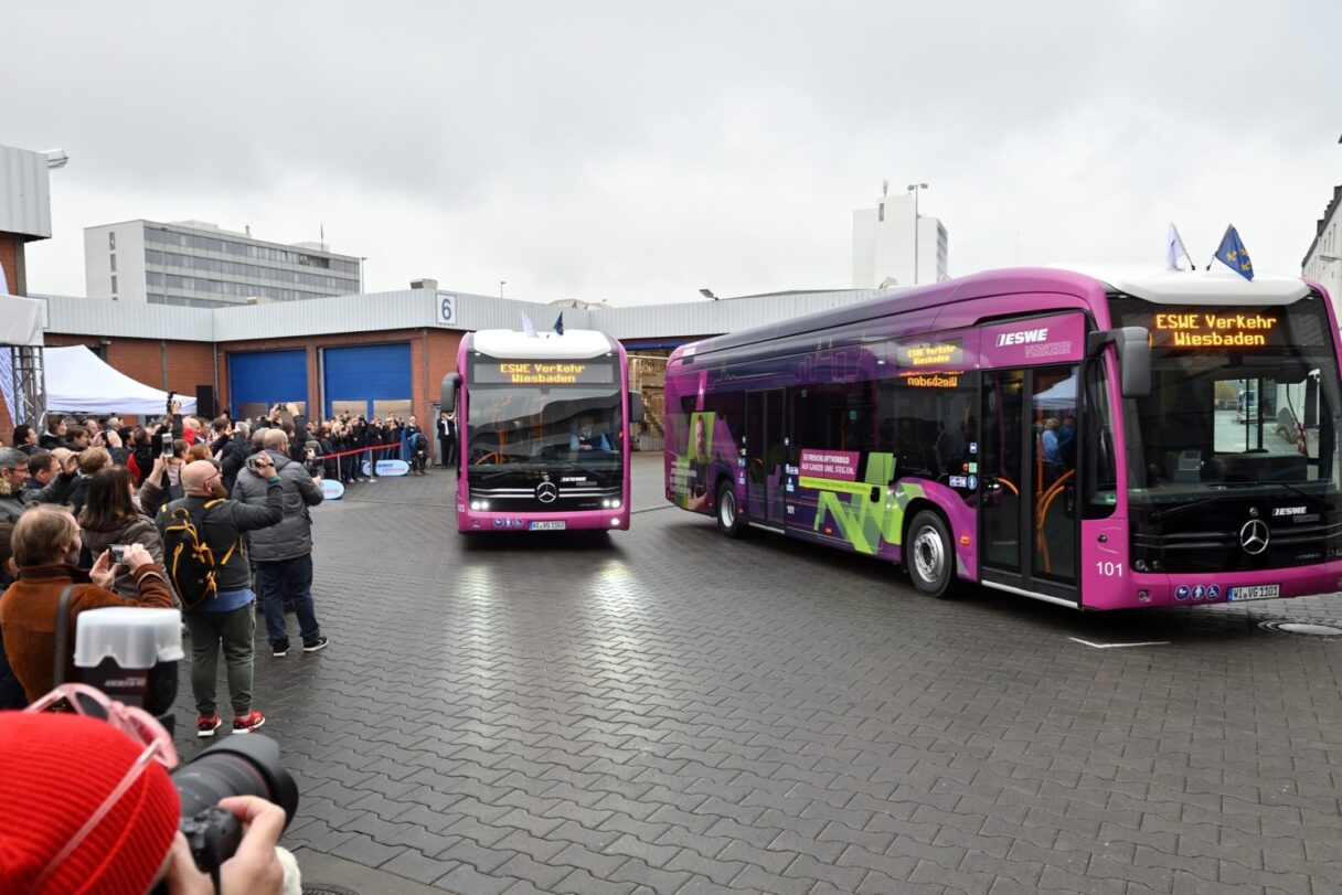 Wiesbaden redukuje své plány na nákup elektrobusů