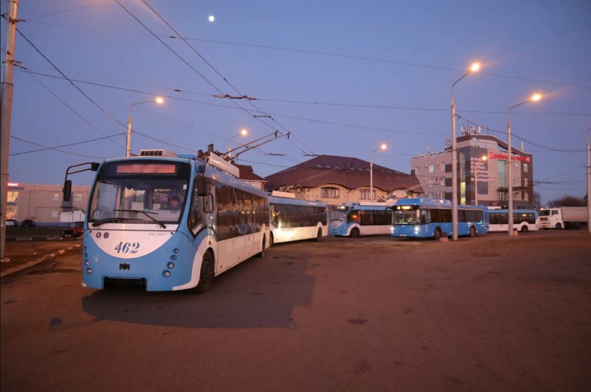 V Bělgorodu zrušili trolejbusovou dopravu