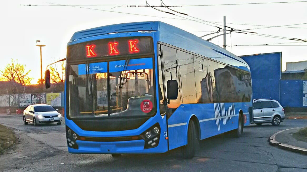 Rosario spustilo přestavbu autobusů na trolejbusy