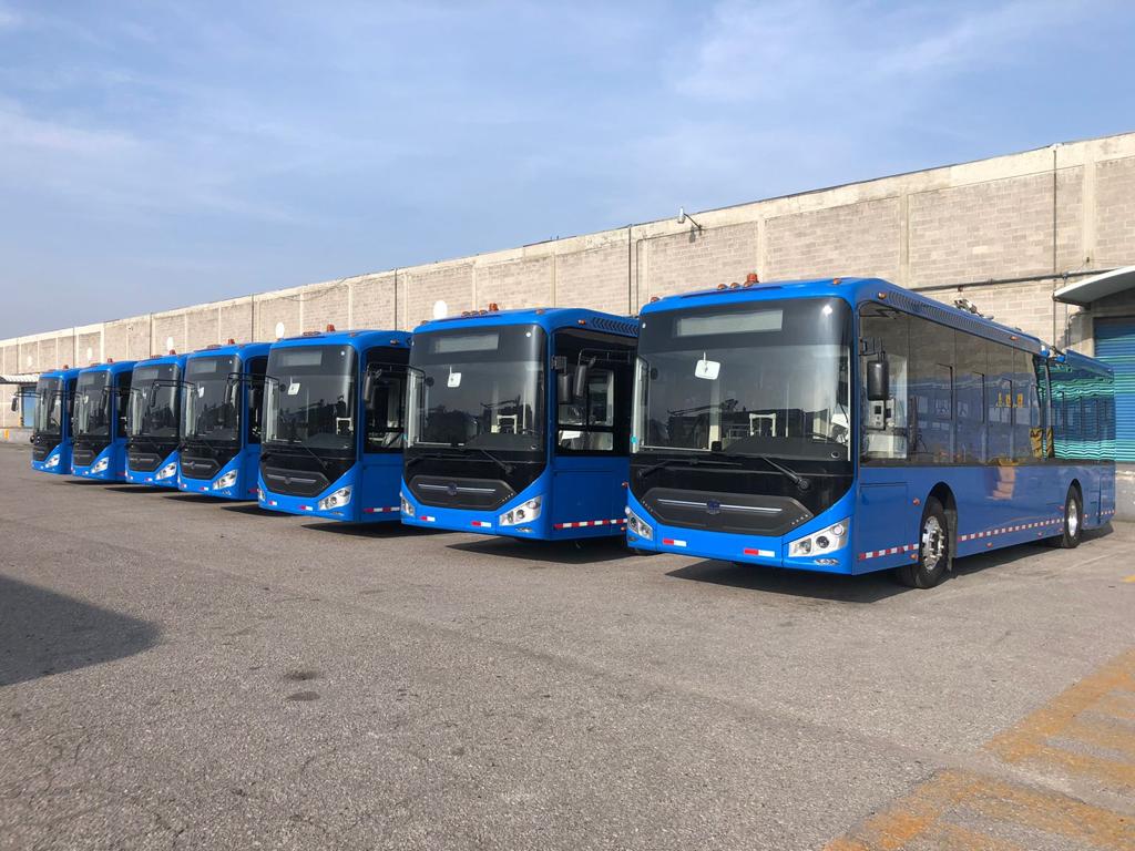 Nové trolejbusy Zhongtong. (foto: STE)
