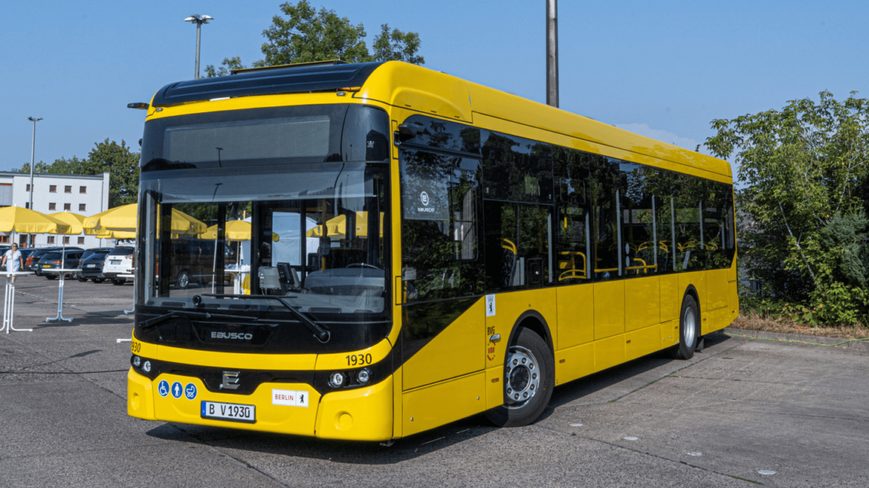 Do Berlína dorazil první elektrobus Ebusco 2.2