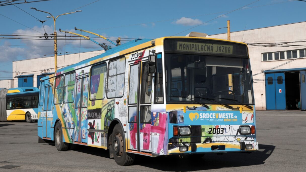 Aktualizovaná dopravní strategie města Košice počítá s masivním rozvojem trolejbusové dopravy